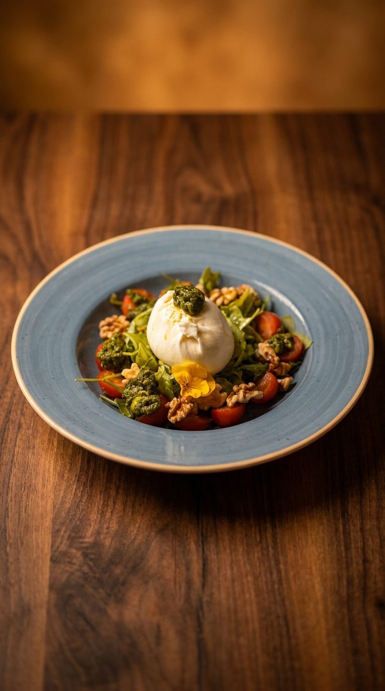 Ensalada de burrata