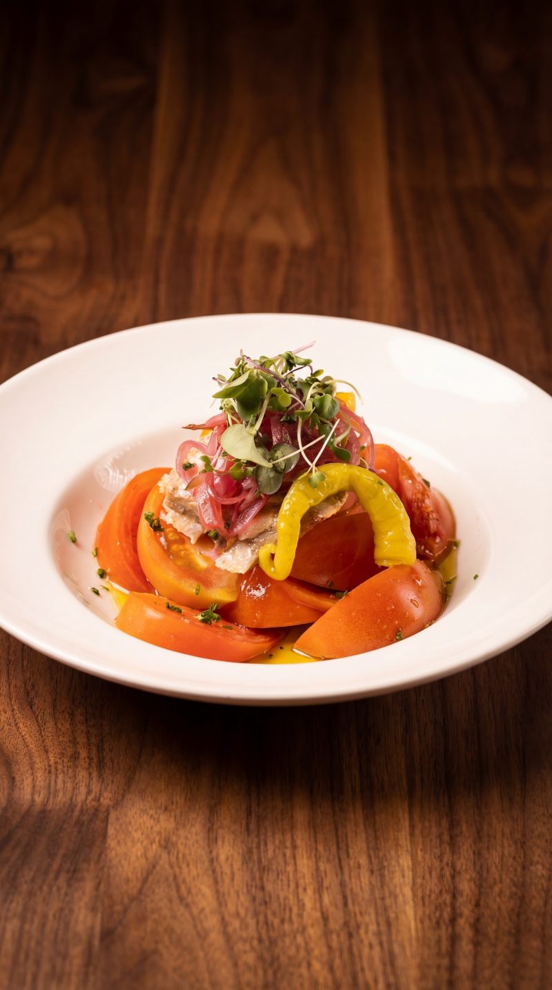 Tomate valenciano con ventresca